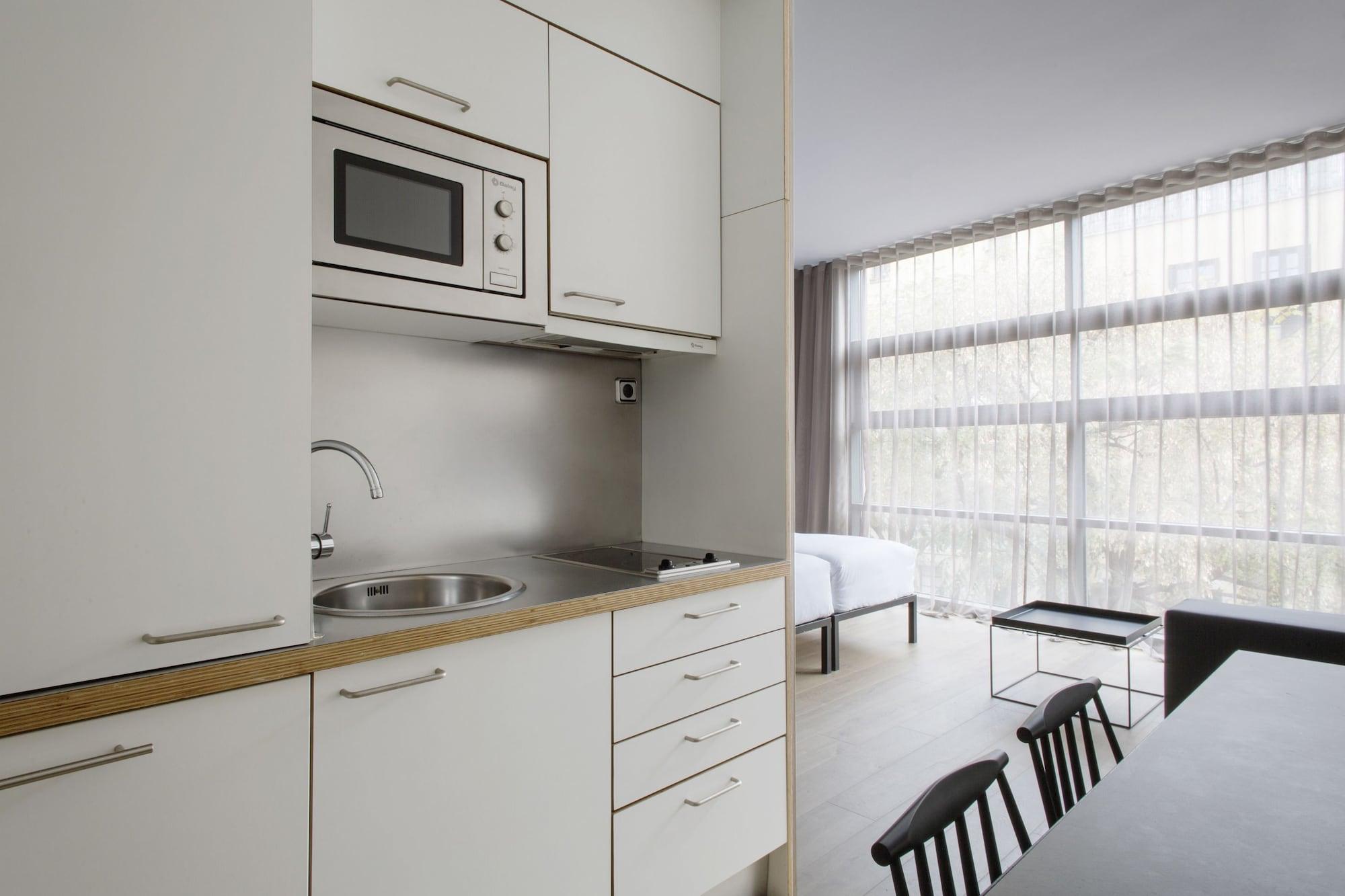 Aparthotel Allada 3* Barcelone Extérieur photo